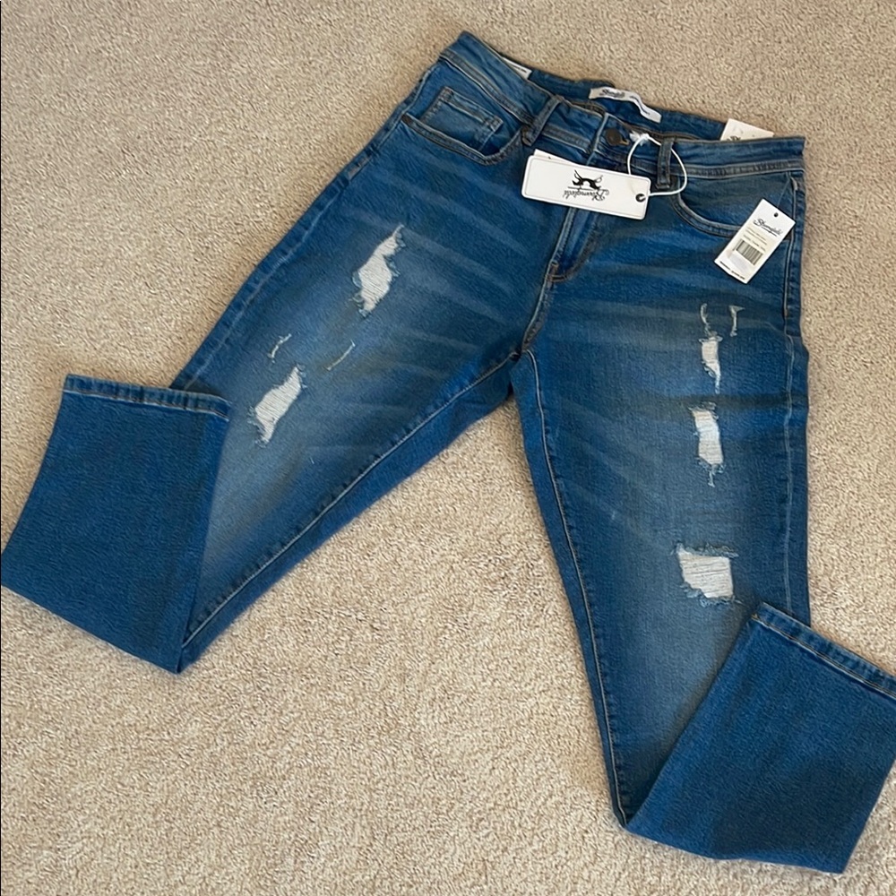 Men's Slim Straight Jeans - Blue